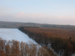 Tower at the German side, viewed from the viewing tower at the border triangle at Vaals