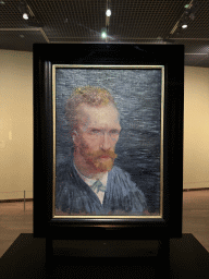 Self-Portrait by Vincent van Gogh at the first floor of the Van Gogh Museum