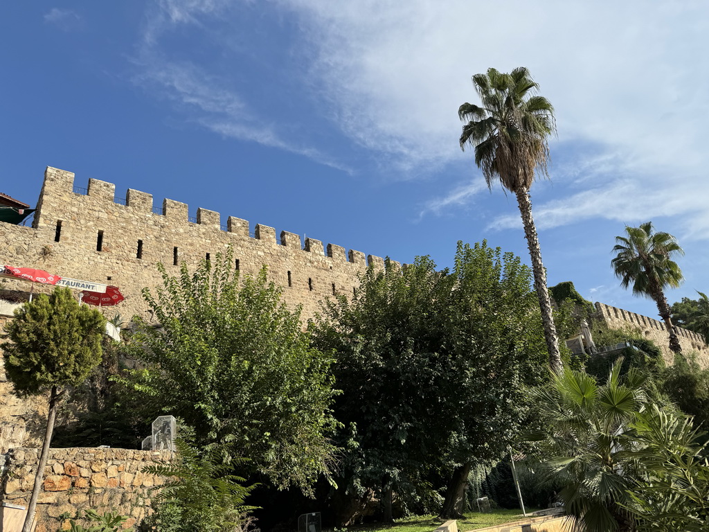 The City Wall, viewed from the Roman Harbour