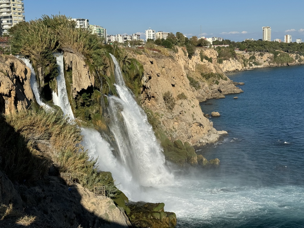 The Lower Düden Waterfalls, viewed from the Düden Park