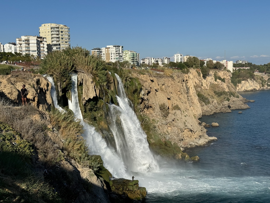 The Lower Düden Waterfalls, viewed from the Düden Park