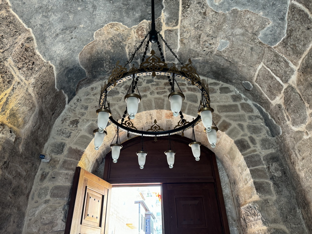 Chandeleer at the Sehzade Korkut Mosque