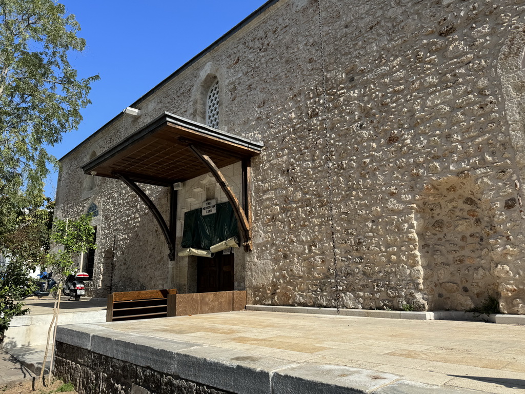 Front of the Tekeli Mehmet Pasa Mosque at the Imaret Sokak alley