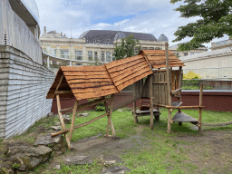 Playground at the former Spectacled Bear enclosure at the Antwerp Zoo