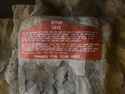 Information on the Kitum Cave at Antwerp Zoo