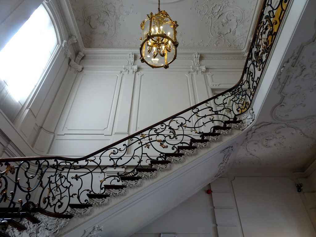 Staircase from the Ground Floor to the First Floor of the Paleis op de Meir palace