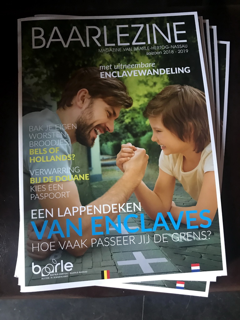 Front of the Baarlezine magazine of 2018-2019