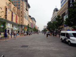 Pedestrian area at Wangfujing Street