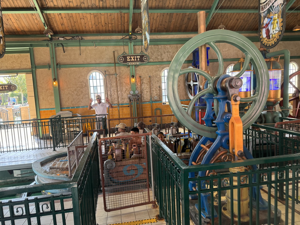 Interior of the main building of the Watermania attraction at the Adventure Land area of the Land of Legends theme park