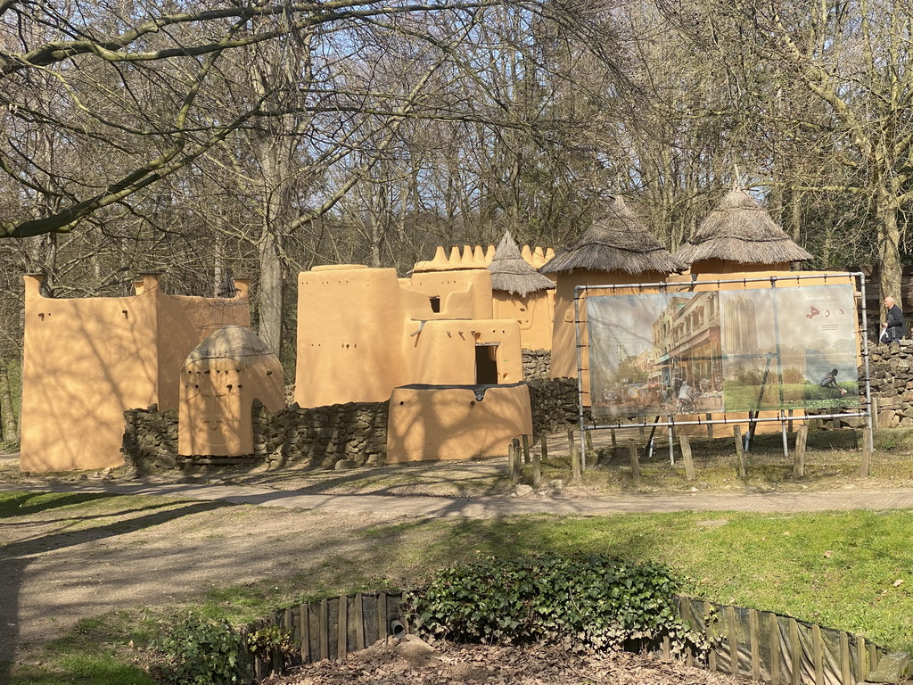 The Mali village at the Museumpark of the Africa Museum