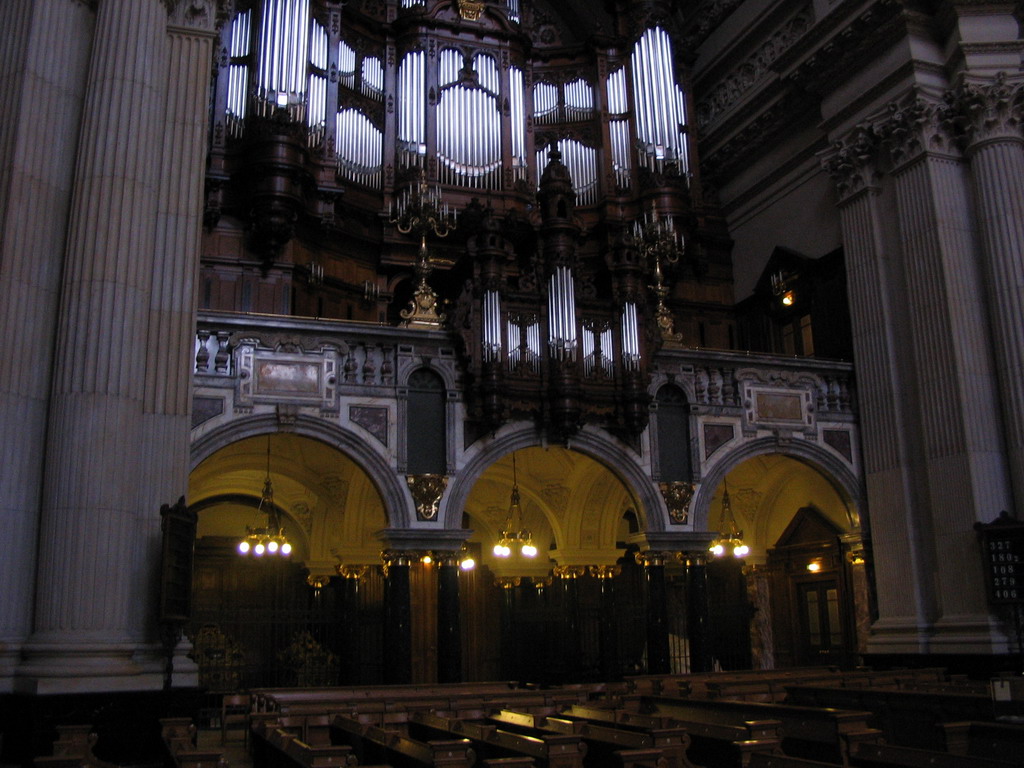 The organ of the Berlin Cathedral