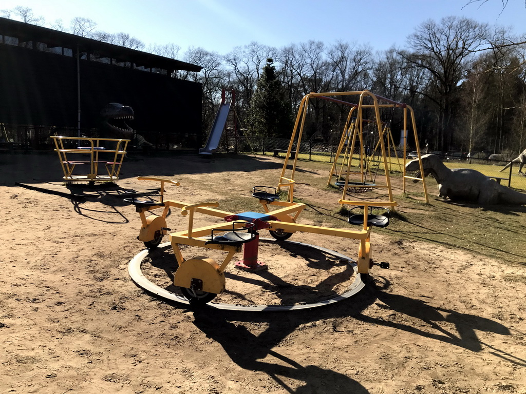 Playground in the Garden of the Oertijdmuseum