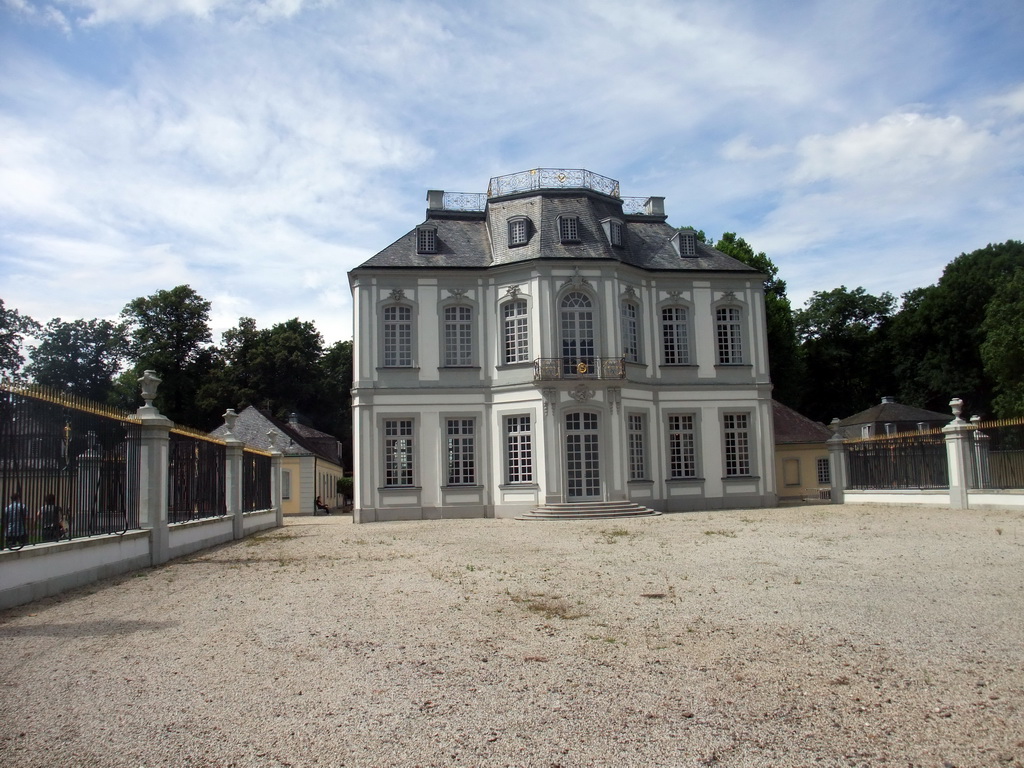 Back side of the Falkenlust Hunting Lodge