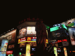 Statue in Walking Street, by night