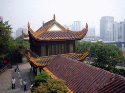 Tianxin Pavilion and view on the city center