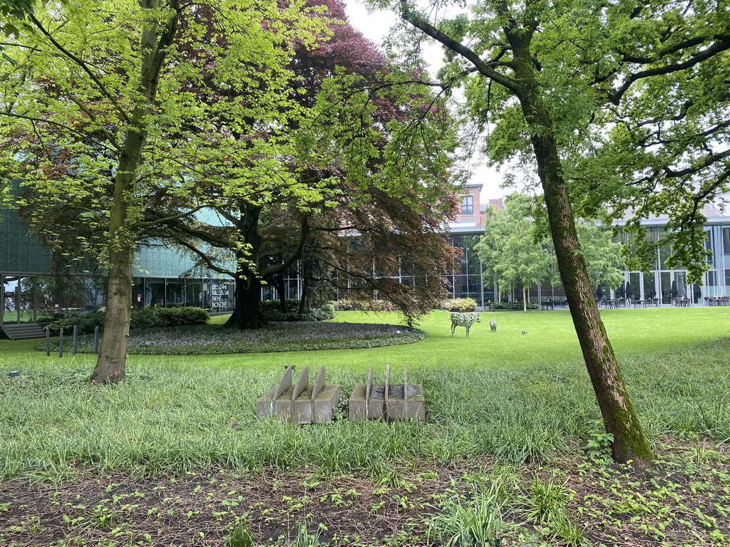 The Paleistuin garden at the Noordbrabants Museum