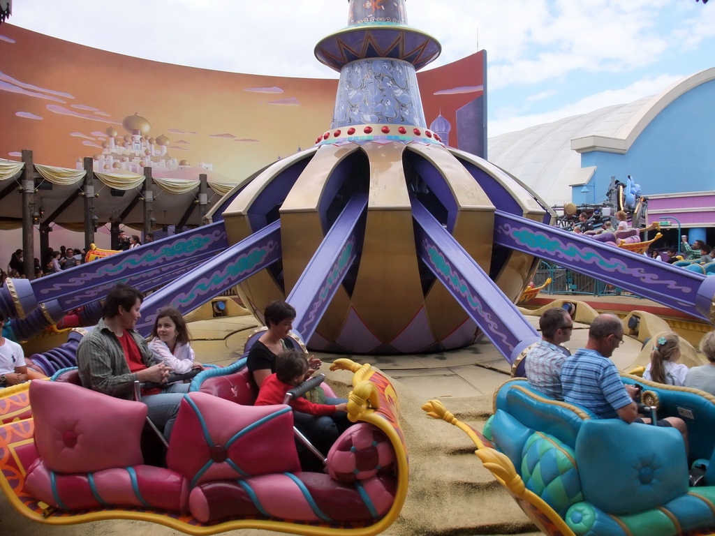 Flying Carpets Over Agrabah, at the Toon Studio of Walt Disney Studios Park