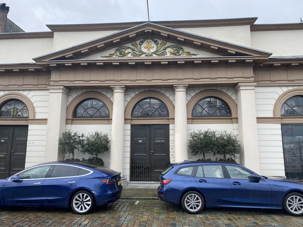 Front of the Korenbeurs building at the Bomkade street