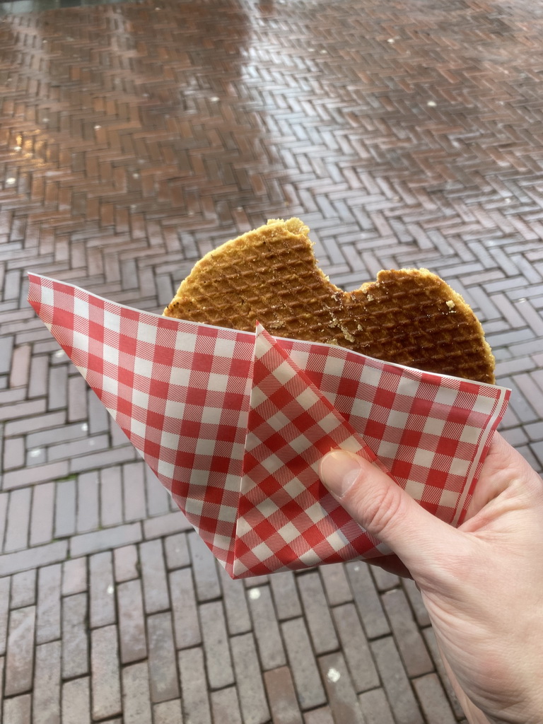 Stroopwafel at the Sarisgang street