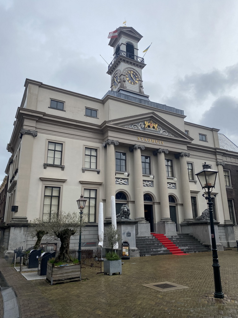 Front of the City Hall at the Stadhuisplein square