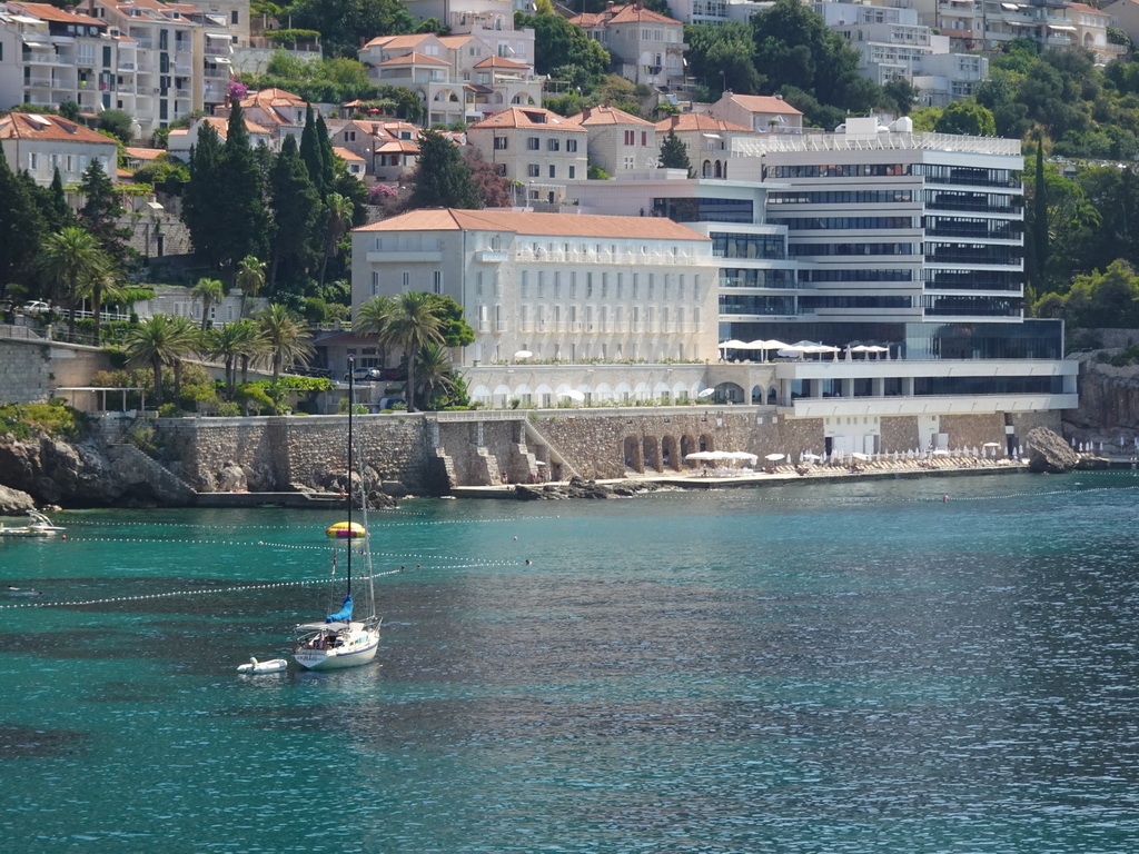 The Hotel Excelsior, viewed from the upper floor of the Maritime Museum