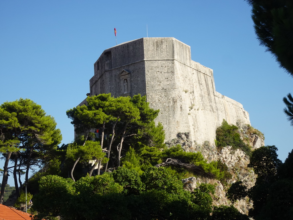 Fort Lovrijenac, viewed from near ulic Beach