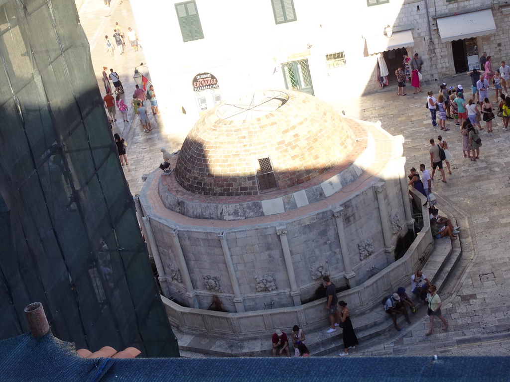 The Large Onofrio Fountain, viewed from the top of the western city walls