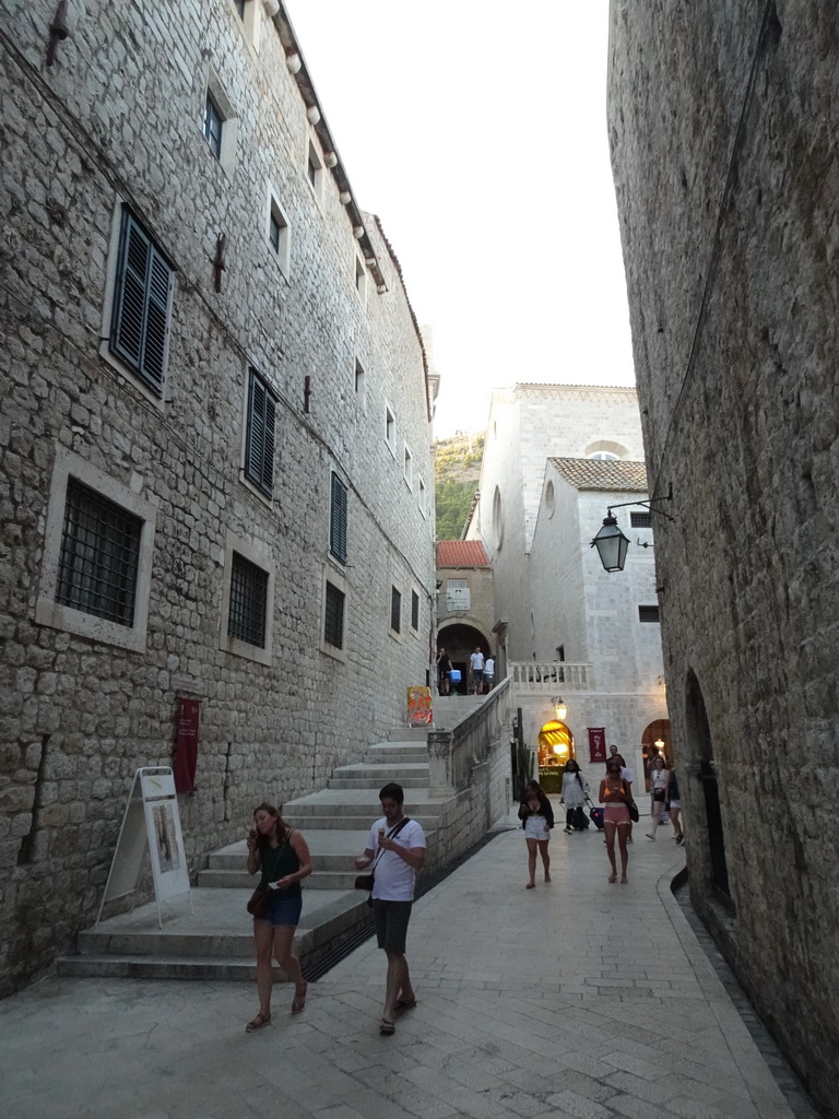 Staircase to the Dominican Monastery at the Ulica Svetog Dominika street