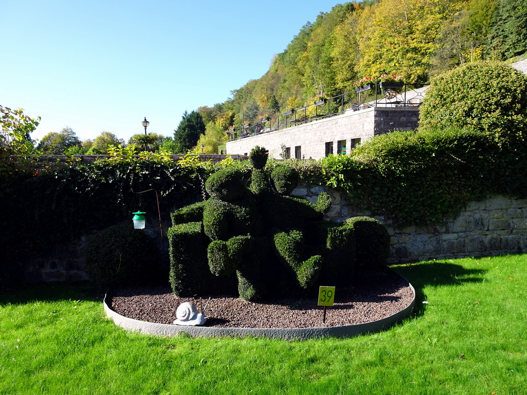 Topiary number 39 at the northeast side of the Topiary Park