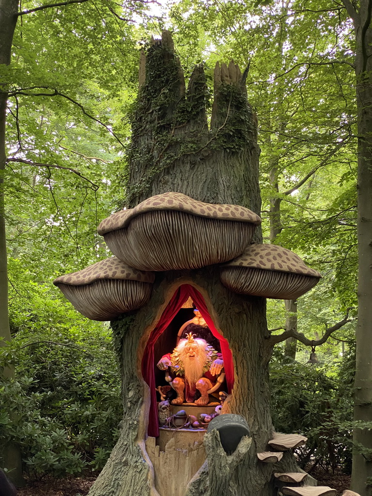 The Troll King attraction at the Fairytale Forest at the Marerijk kingdom