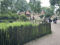 The former spot of the house at the Mother Holle attraction at the Fairytale Forest at the Marerijk kingdom