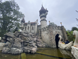 The Six Swans attraction at the Fairytale Forest at the Marerijk kingdom, viewed from one of the boats