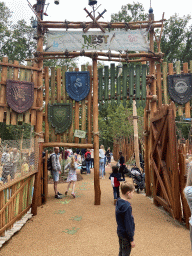 Front of the entrance to the Nest! play forest at the Ruigrijk kingdom