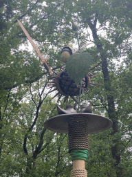 Statue at the Nest! play forest at the Ruigrijk kingdom