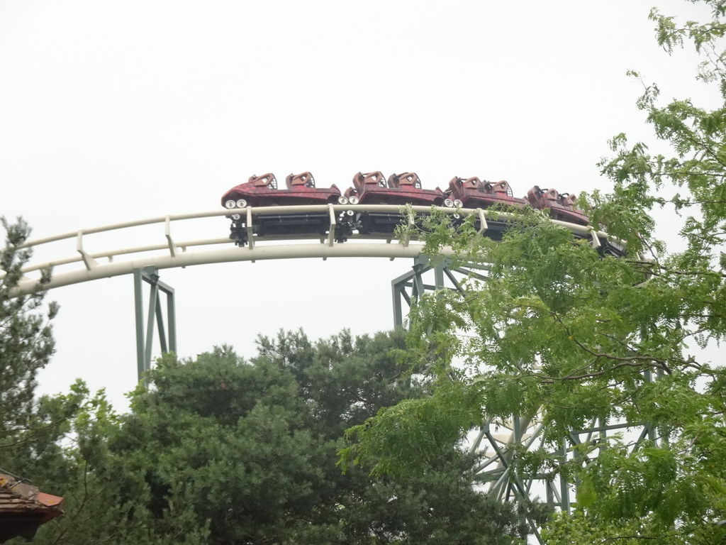 The Python attraction at the Ruigrijk kingdom, viewed from the Ruigrijkplein square