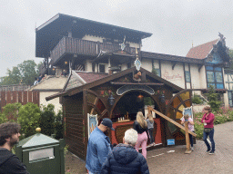 The Eigenheymer restaurant in front of the Max & Moritz attraction at the Anderrijk kingdom