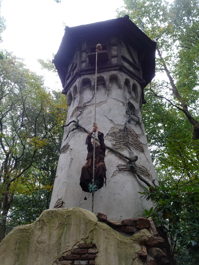 The Rapunzel attraction at the Fairytale Forest at the Marerijk kingdom