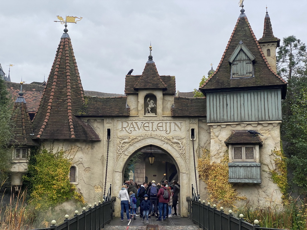 Front of the Raveleijn theatre at the Marerijk kingdom