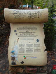Information on the Nest! play forest at the Ruigrijk kingdom