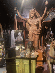 Statues, painting and other items at the Efteling Museum at the Marerijk kingdom