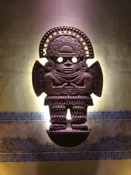 Inca statue at the entrance area of the Piraña attraction at the Anderrijk kingdom
