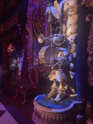 Knight`s armour at the Royal Hall in the Symbolica attraction at the Fantasierijk kingdom
