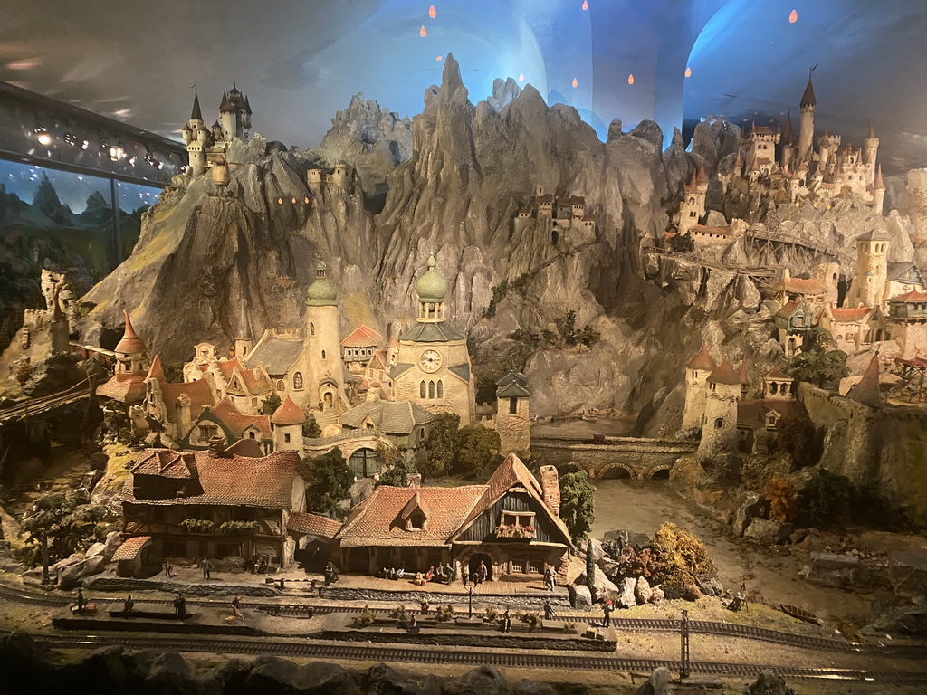 Miniature world at the Diorama attraction at the Marerijk kingdom