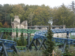 The Max & Moritz attraction and the demolition site of the Spookslot attraction at the Anderrijk kingdom