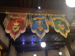 Banners of the Music Tour, Hero Tour and Treasure Tour of the Symbolica attraction at the Fantasierijk kingdom