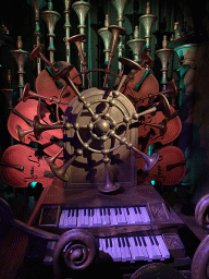 Organ at the Hidden Fantasy Depot in the Symbolica attraction at the Fantasierijk kingdom