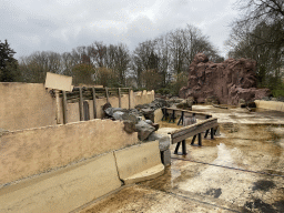 The Piraña attraction at the Anderrijk kingdom, under renovation