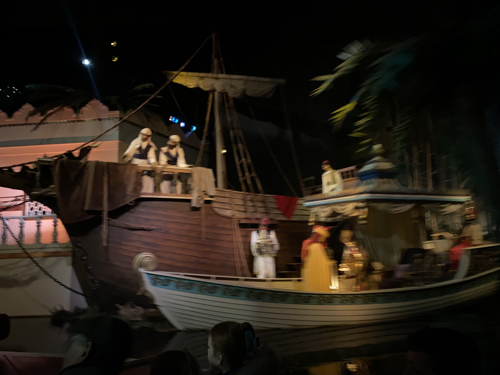 The Harbour scene at the Fata Morgana attraction at the Anderrijk kingdom