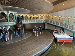 Interior of the waiting line for the Fata Morgana attraction at the Anderrijk kingdom