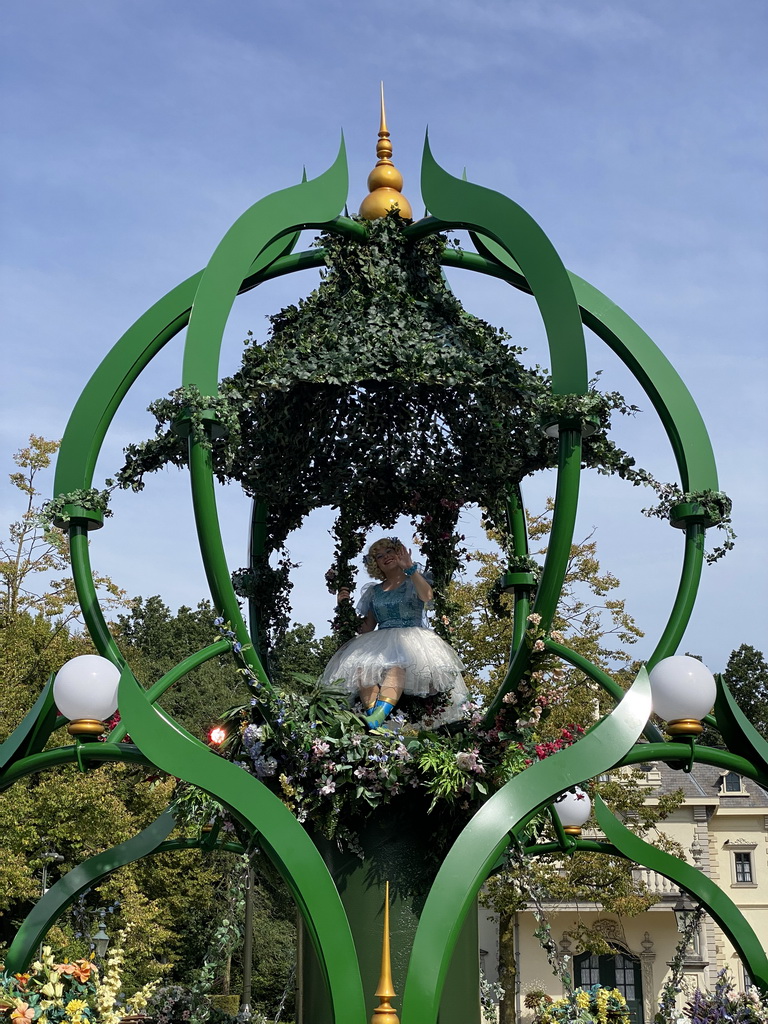 Actor at the Ton van de Ven Square at the Marerijk kingdom, during the Summer Efteling